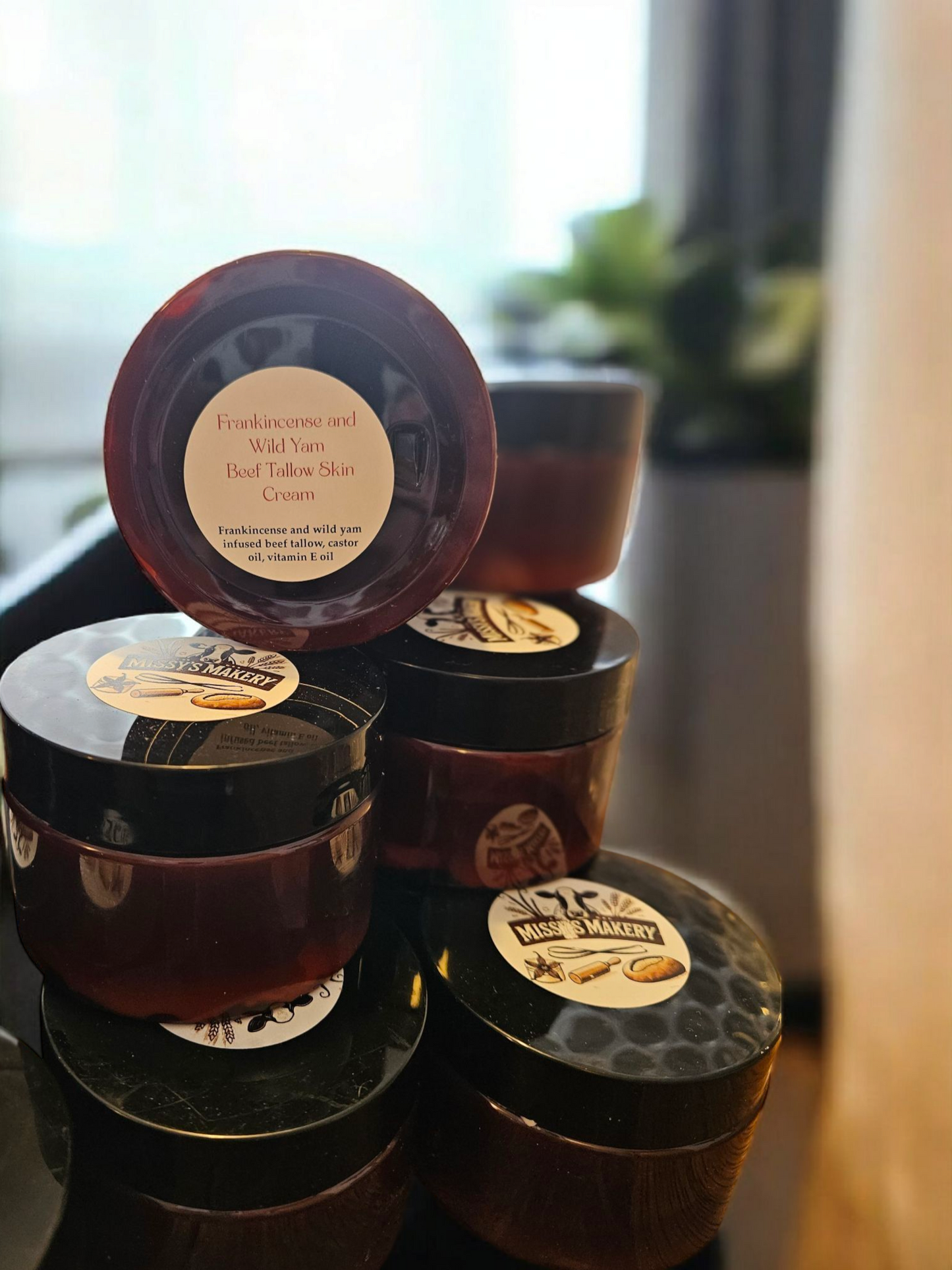 Frankincense and Wild Yam Infused Tallow Skin Cream