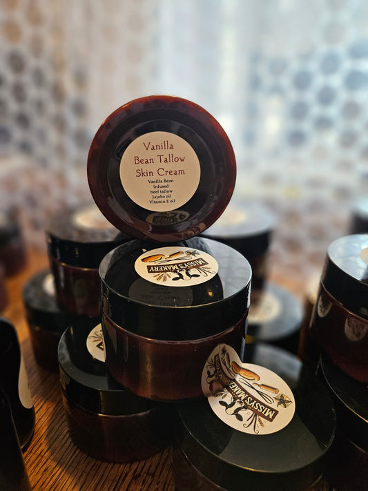 Vanilla Infused Tallow Skin Cream
