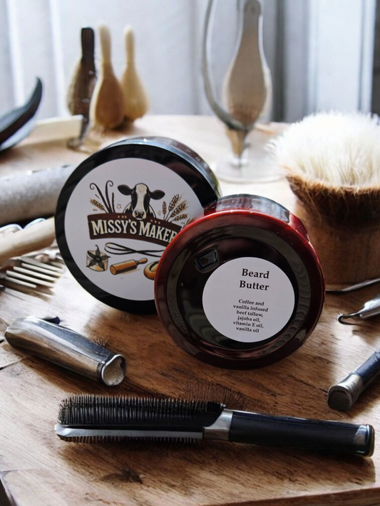 Tallow-based Beard Butter